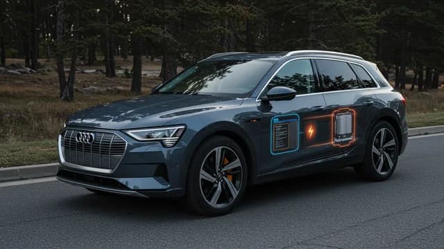 2022 Audi e-tron — Audi e-tron battery energy content