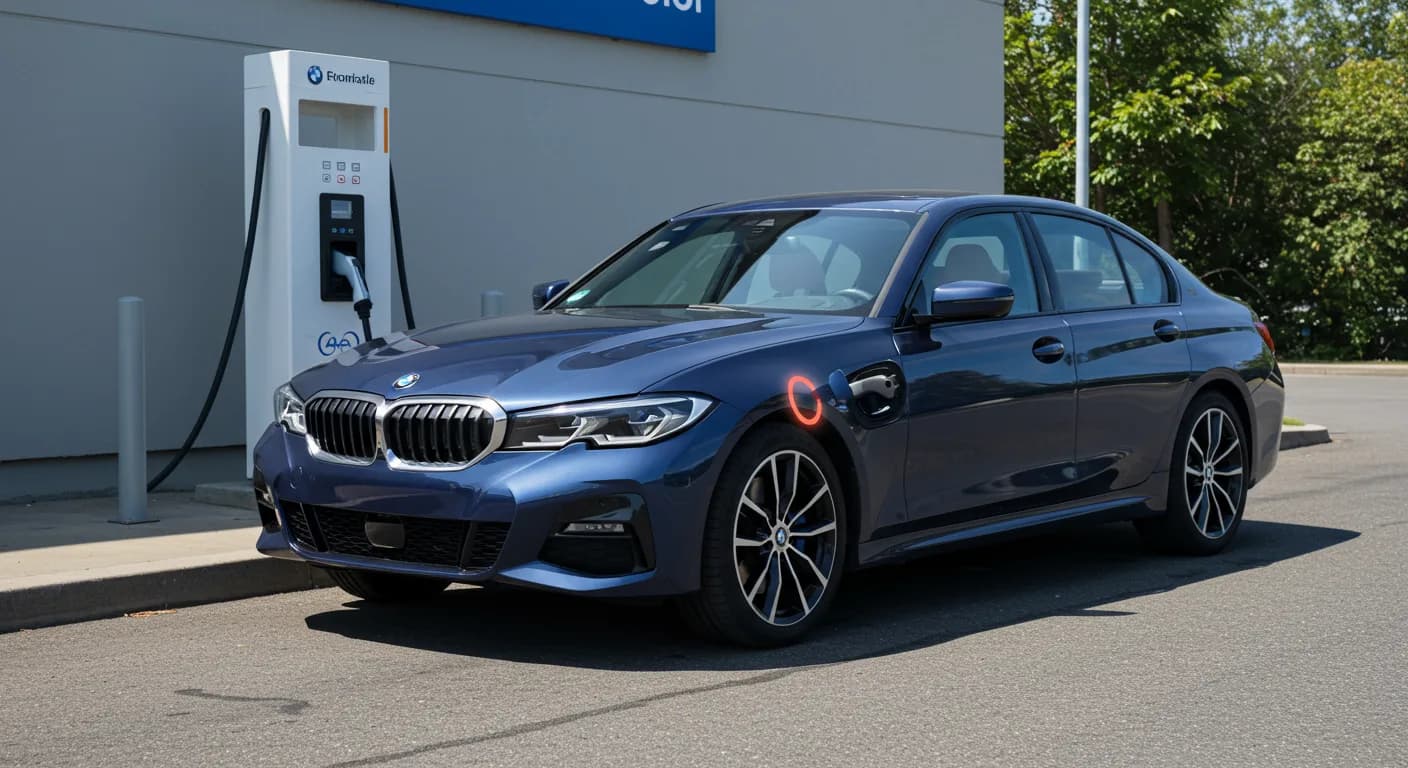 2025 BMW 330i — BMW 330i delivery stop