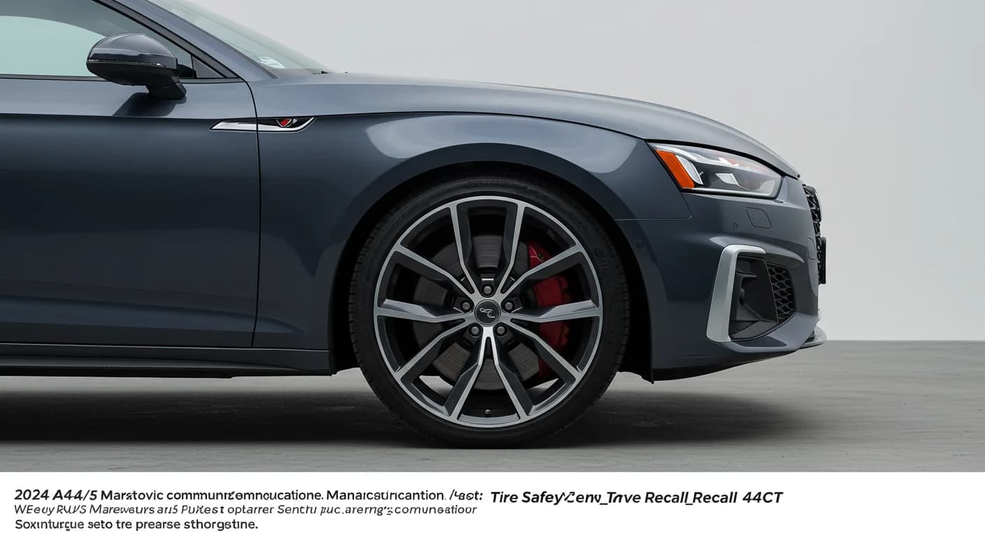 2024 Audi A5 — 2024 Audi A5 manufacturer_communication