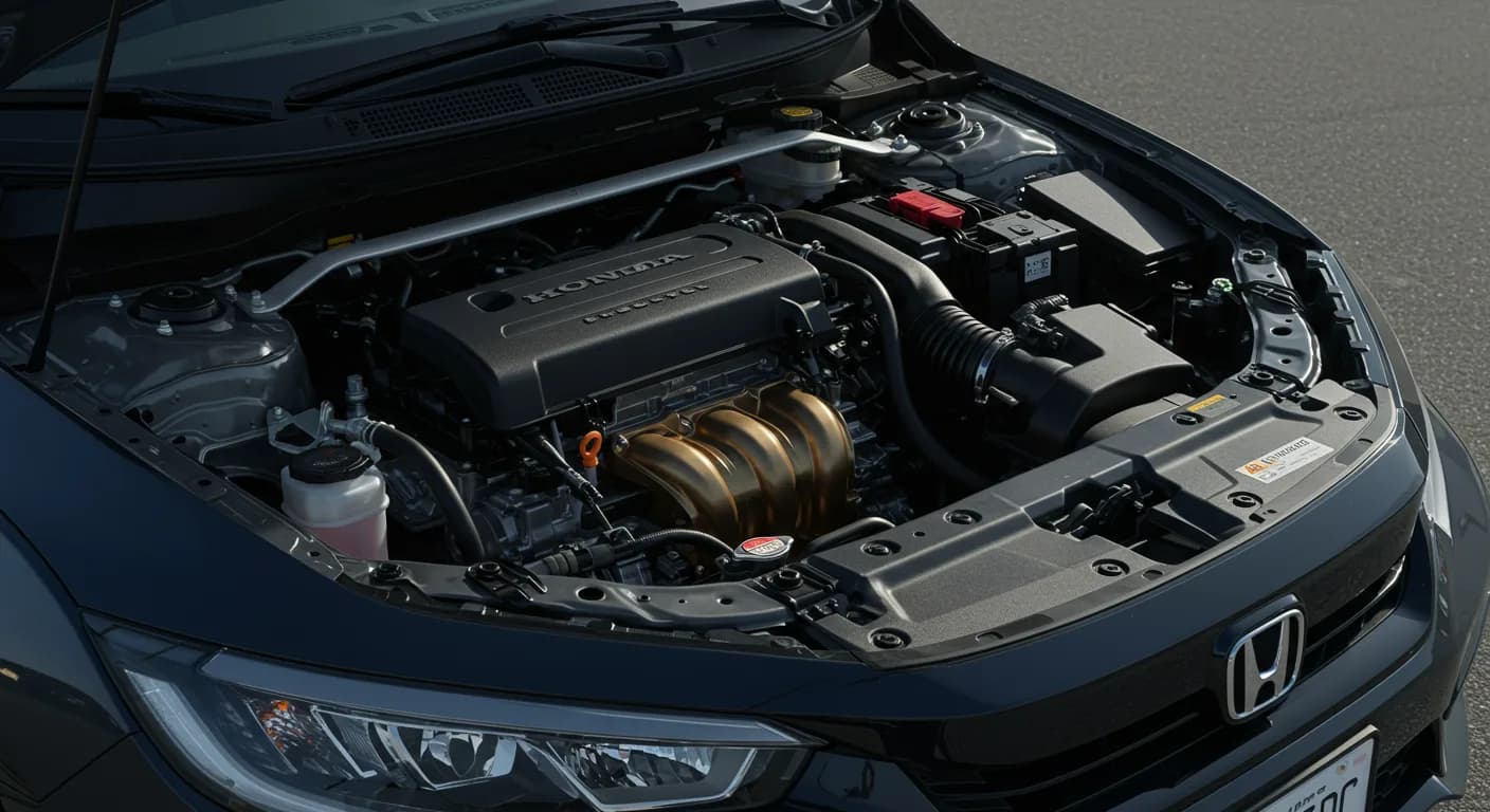 2022 Honda Civic — Honda Civic oil leak