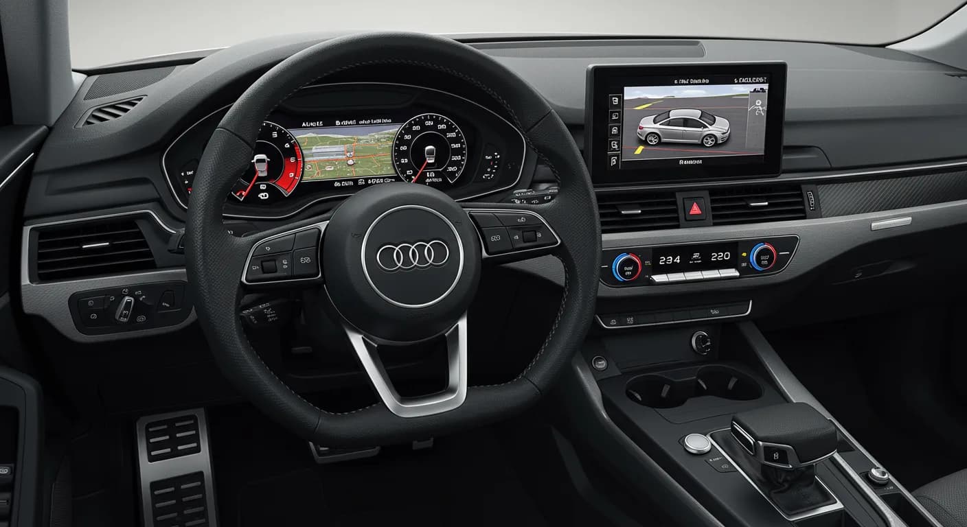 2025 Audi A5 — 2025 Audi A5 front assist intervention