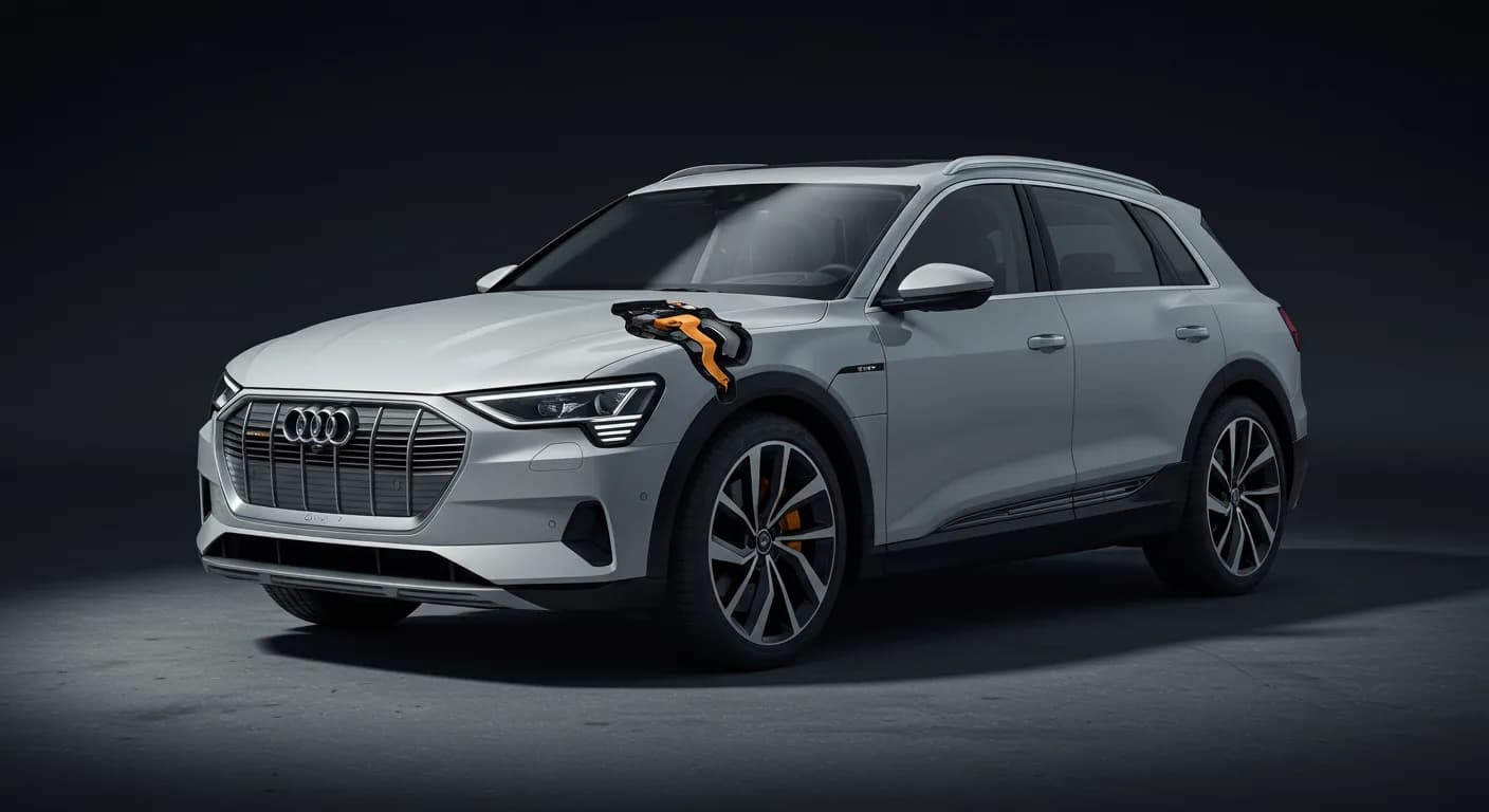 2022 Audi e-tron — Audi e-tron charging aborted