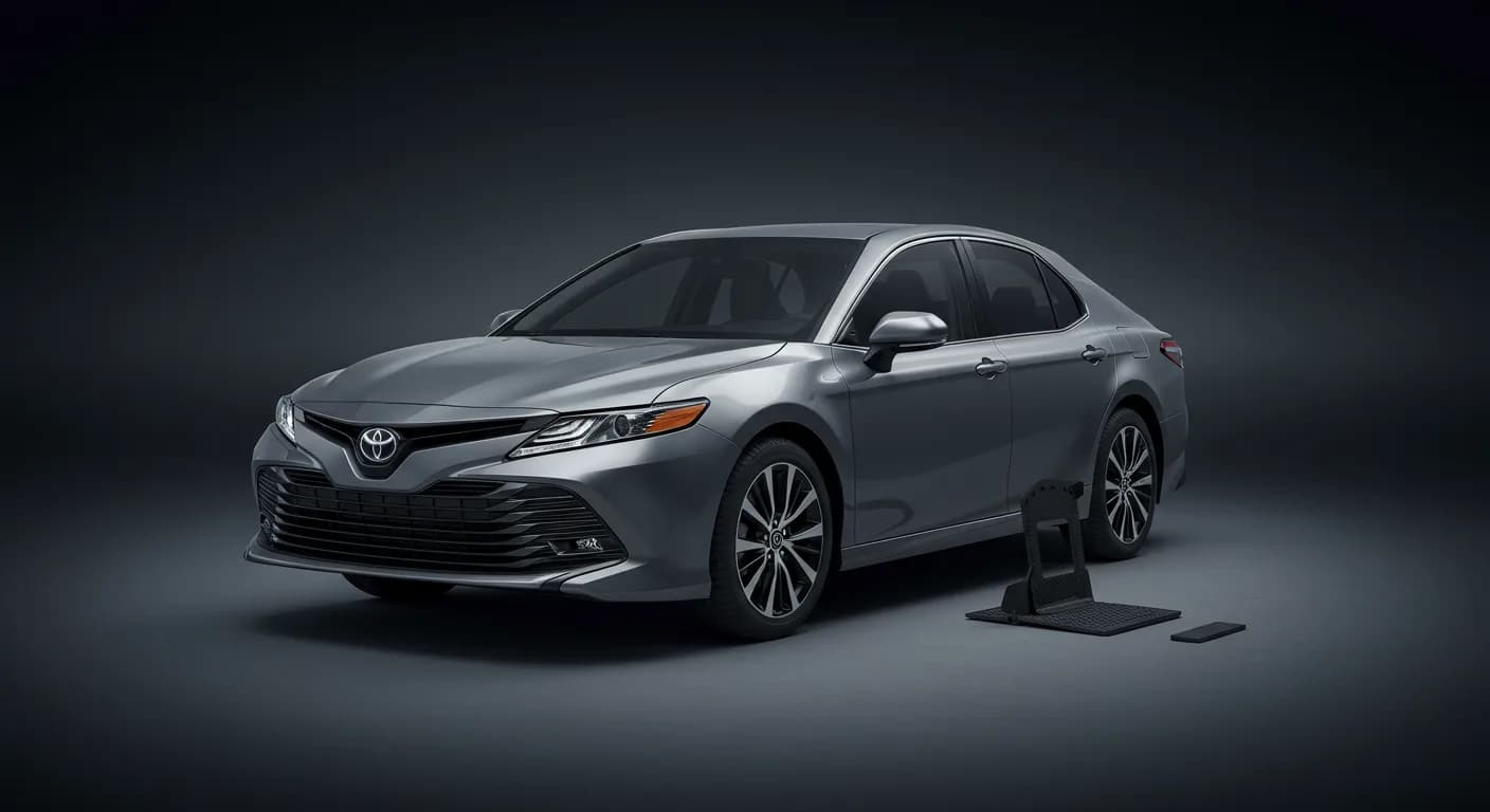 2022 TOYOTA Camry — Toyota Camry untucked carpet