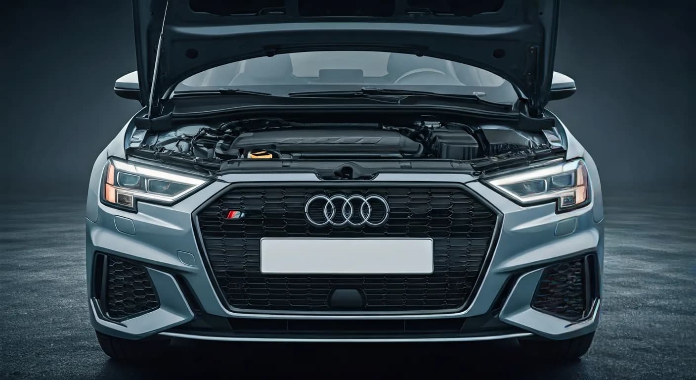 2022 Audi S3 — Audi S3 radiator blind fault