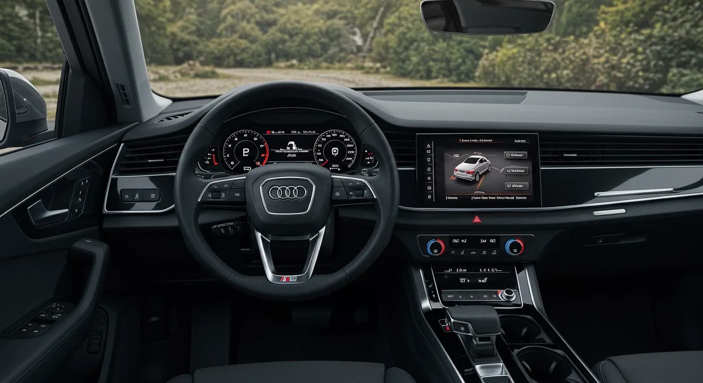 2024 Audi Q8 — Audi virtual cockpit resets