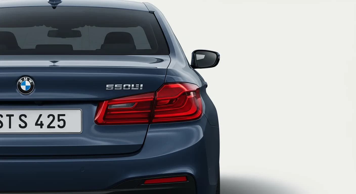 2025 BMW 530i — BMW 530i tailgate lock