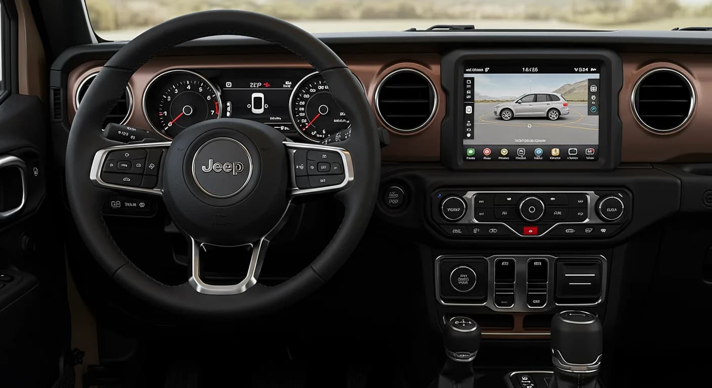 2024 Jeep Wrangler — Stellantis wireless CarPlay connection