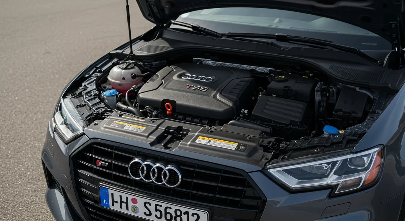 2025 Audi S3 — 2025 Audi A3 engine warning lamp
