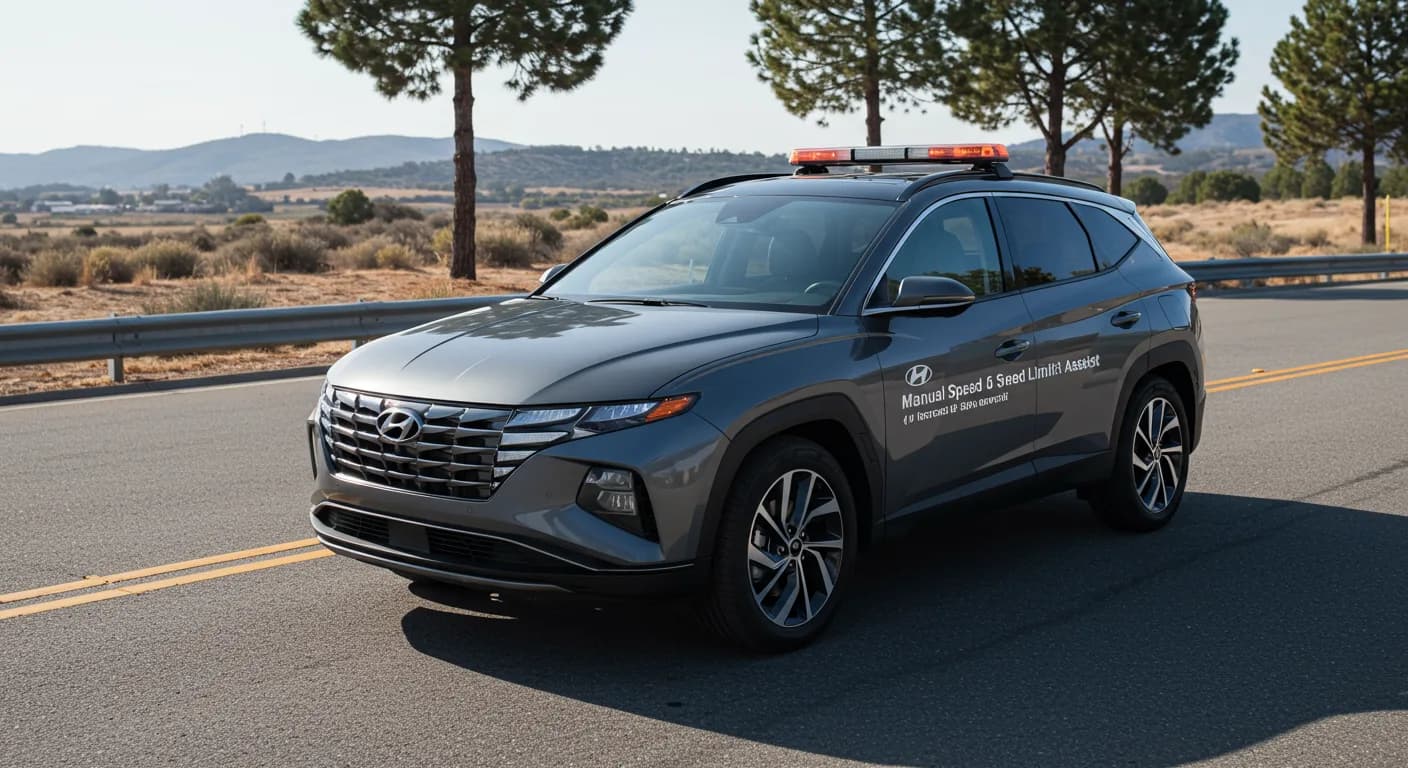 2023 Hyundai Tucson — Hyundai Tucson Manual Speed Limit Assist