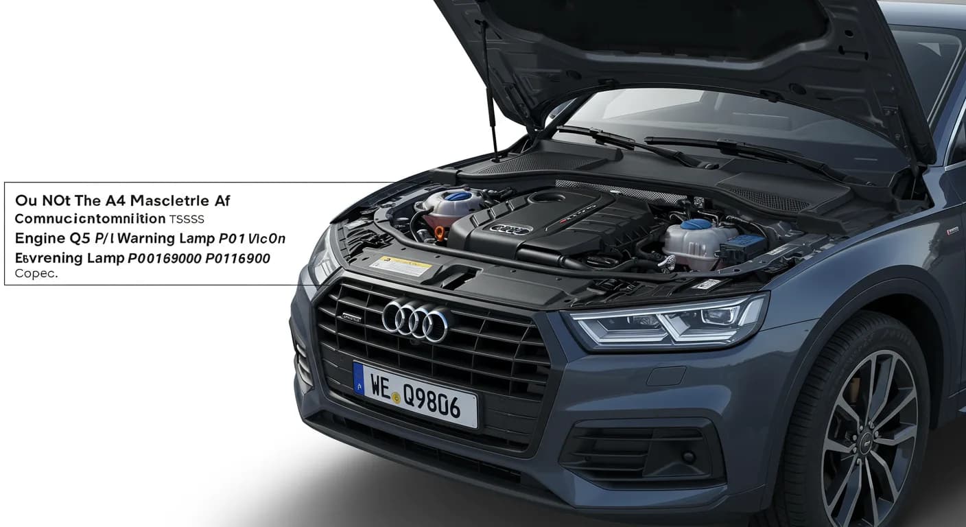 2024 Audi Q5 — Audi Q5 engine warning lamp P016900