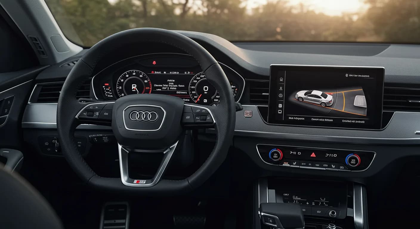 2022 Audi Q8 — Audi virtual cockpit turn signal