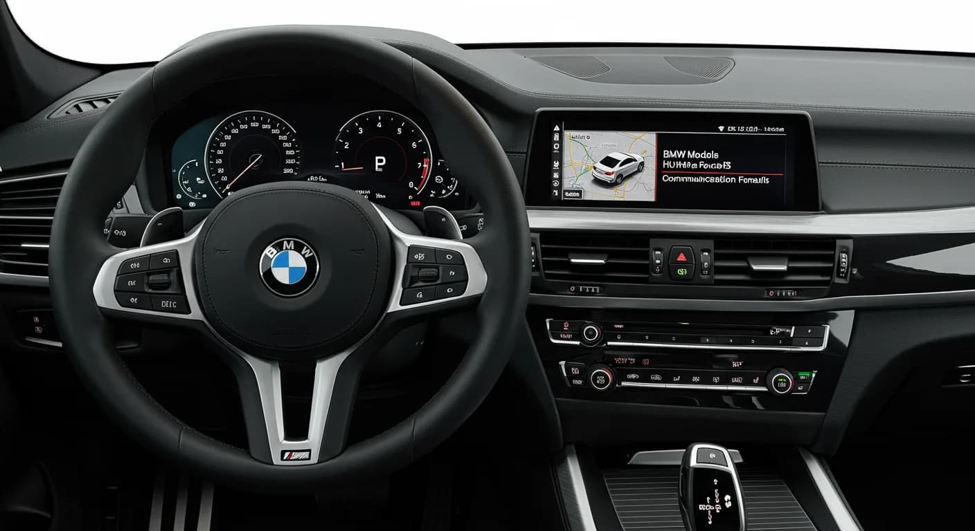 2025 BMW X5 — 2025 BMW HU-H5 communication fault