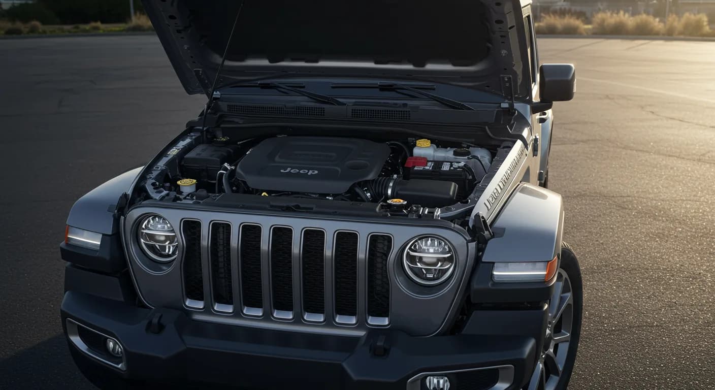 2023 Jeep Wrangler — Jeep Wrangler 3.6L oil change data