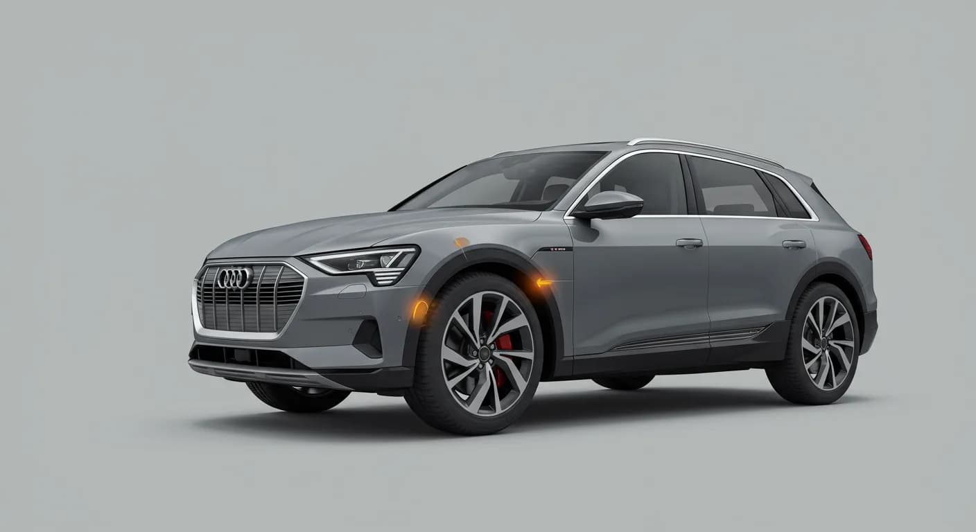 2021 Audi e-tron — Audi steering wheel heating