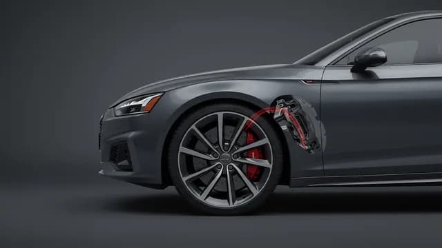 2025 Audi A5 — 2025 Audi A5 electric steering column