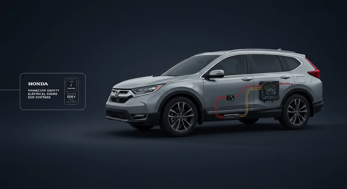 2026 Honda CR-V — Honda CR-V EDR software