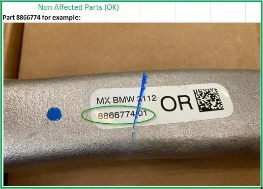 2026 BMW X5 — manufacturer_communication document image 1
