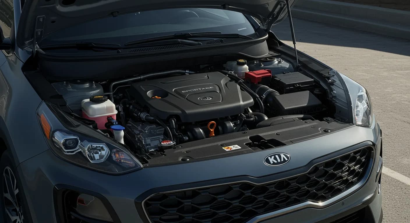 2022 Kia Sportage — Kia Sportage emissions software