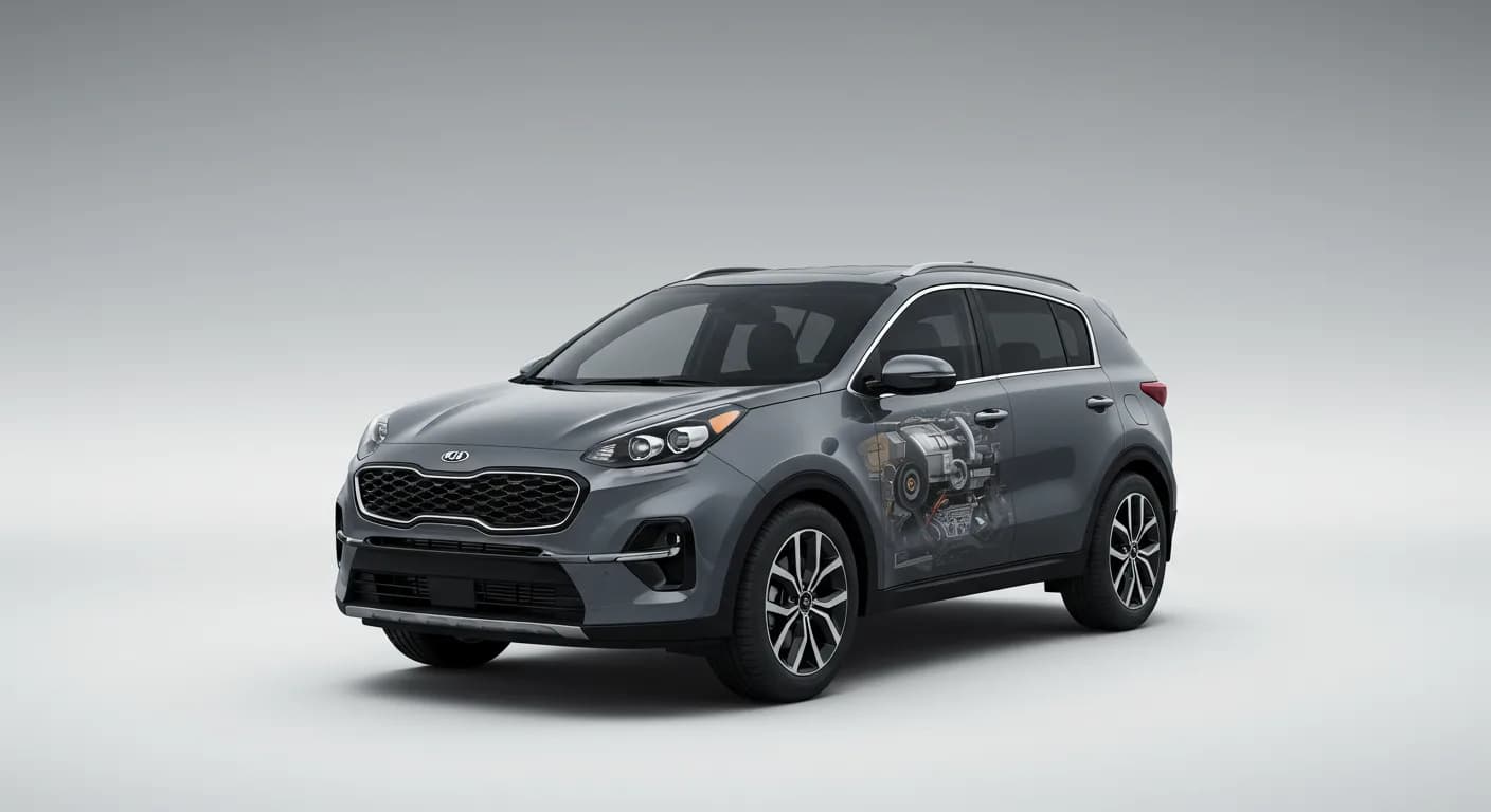 2022 Kia Sportage — Kia Sportage emissions software