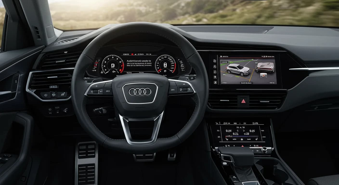 2022 Audi e-tron — Audi virtual cockpit fault B200096
