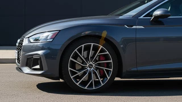 2022 Audi A5 — Audi lane departure steering input