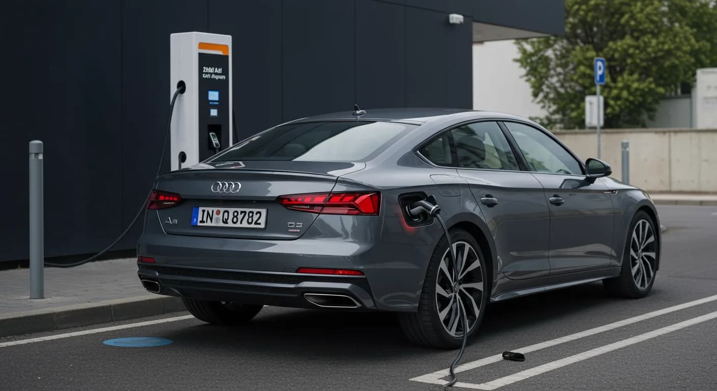 2025 Audi A5 — 2025 Audi A5 charging system fault