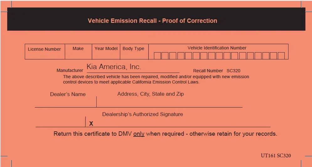 2024 Kia Sportage — manufacturer_communication document image 1
