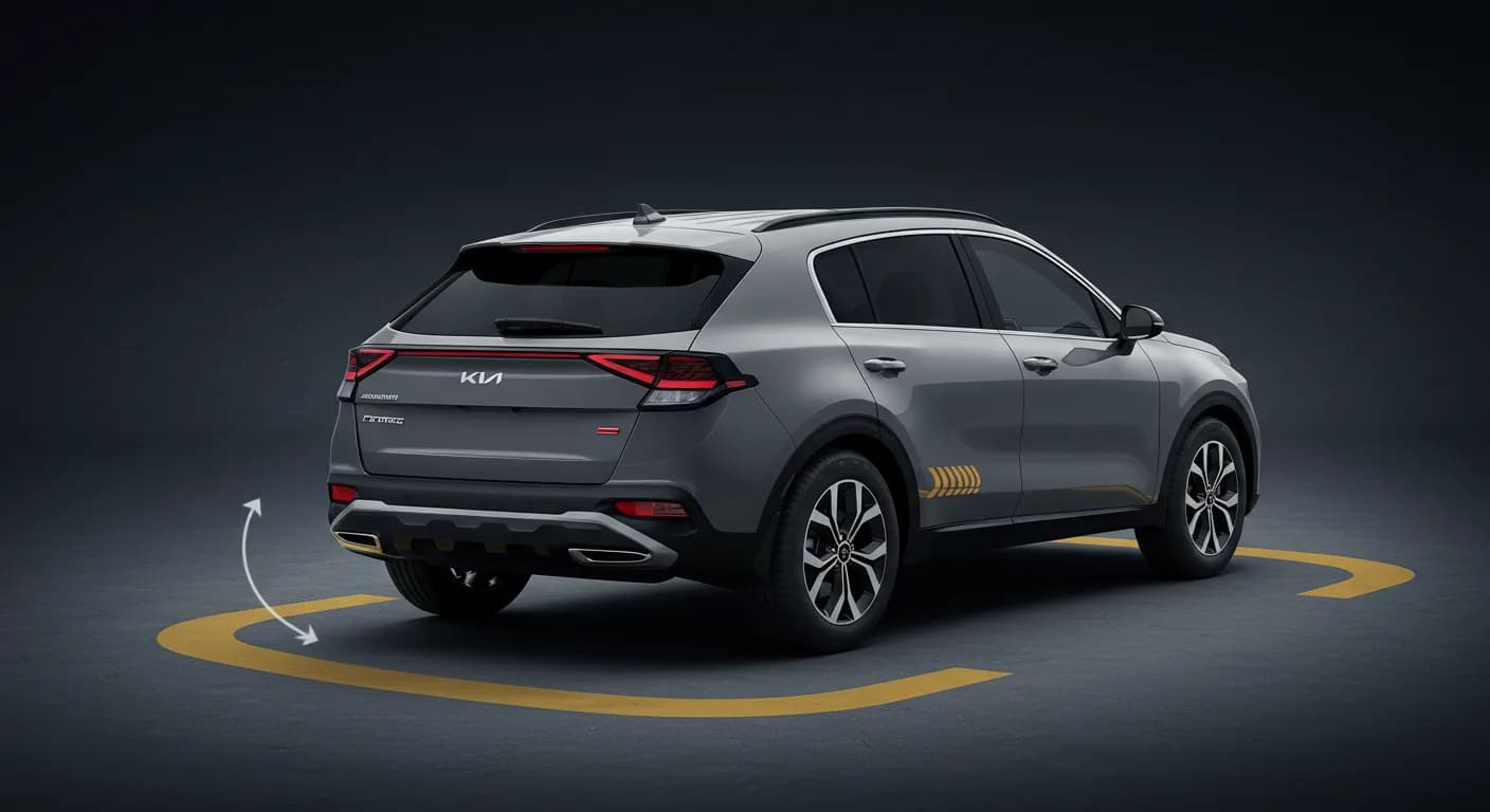 2025 Kia Sportage — Kia Sportage Parking Distance Warning