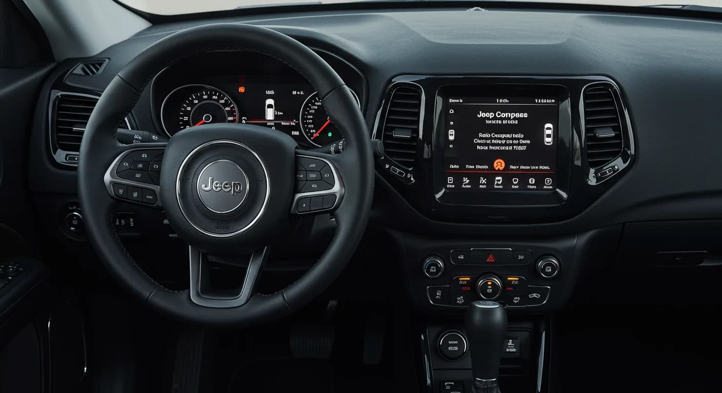 2024 Jeep Compass — Jeep Compass radio clock