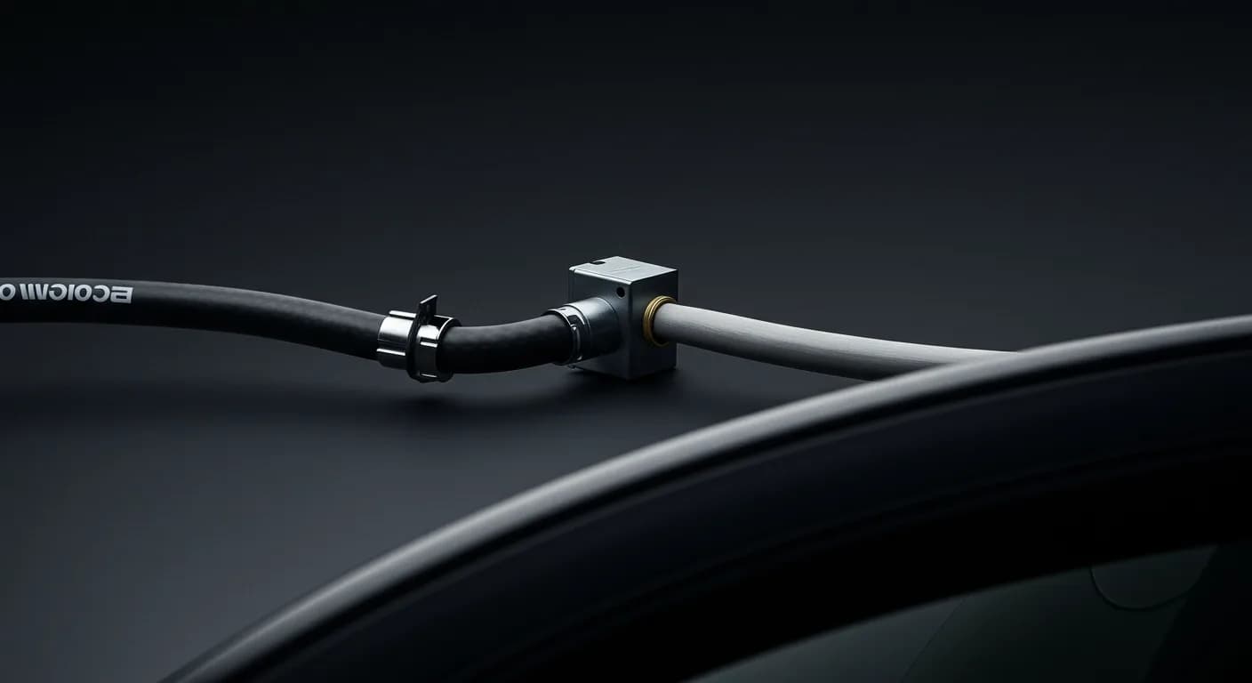 2024 BMW i5 — BMW i5 sunroof drain hose