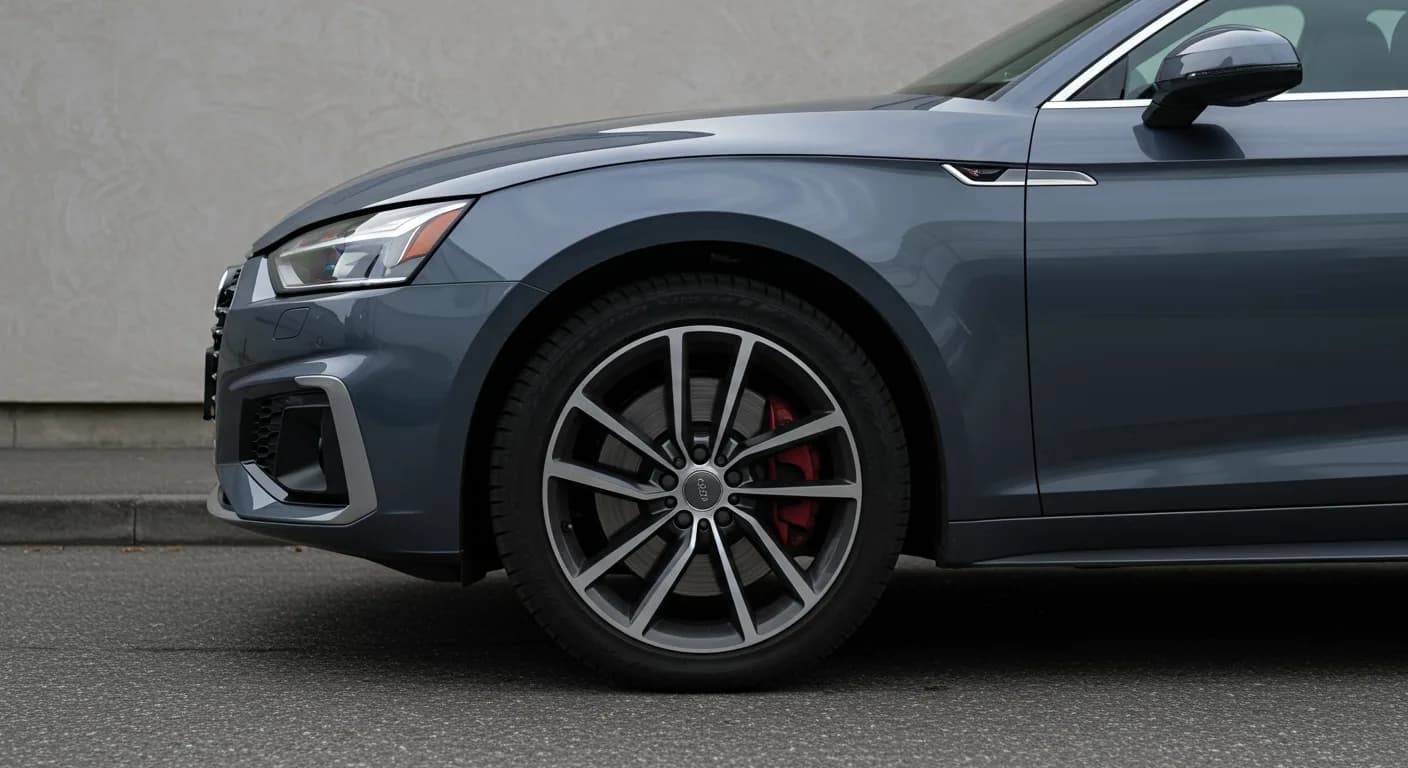 2025 Audi A5 — Audi A5 tire pressure loose wheel warning