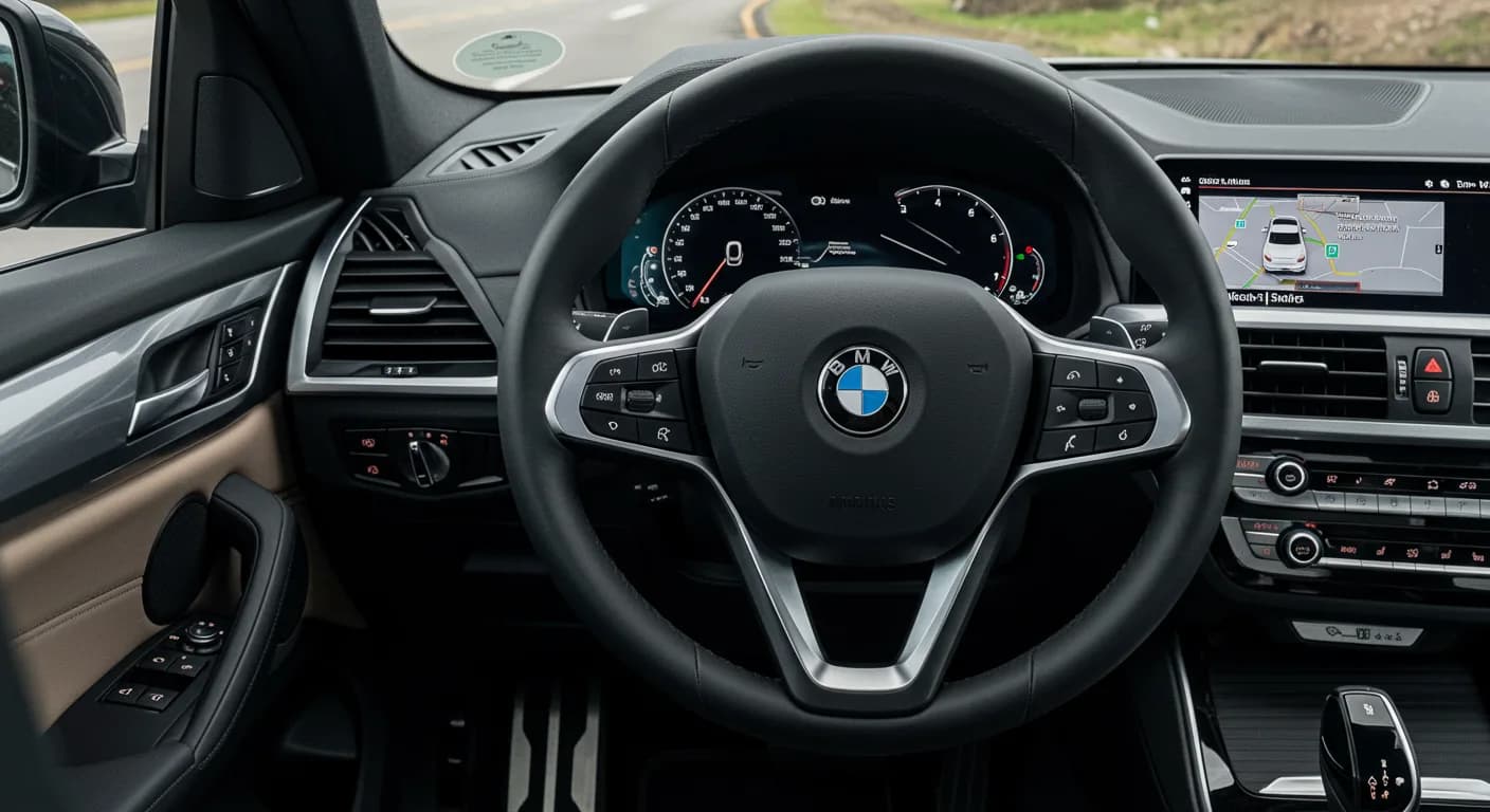 2025 BMW X3 — 2025 BMW X3 airbag warning tag stuck