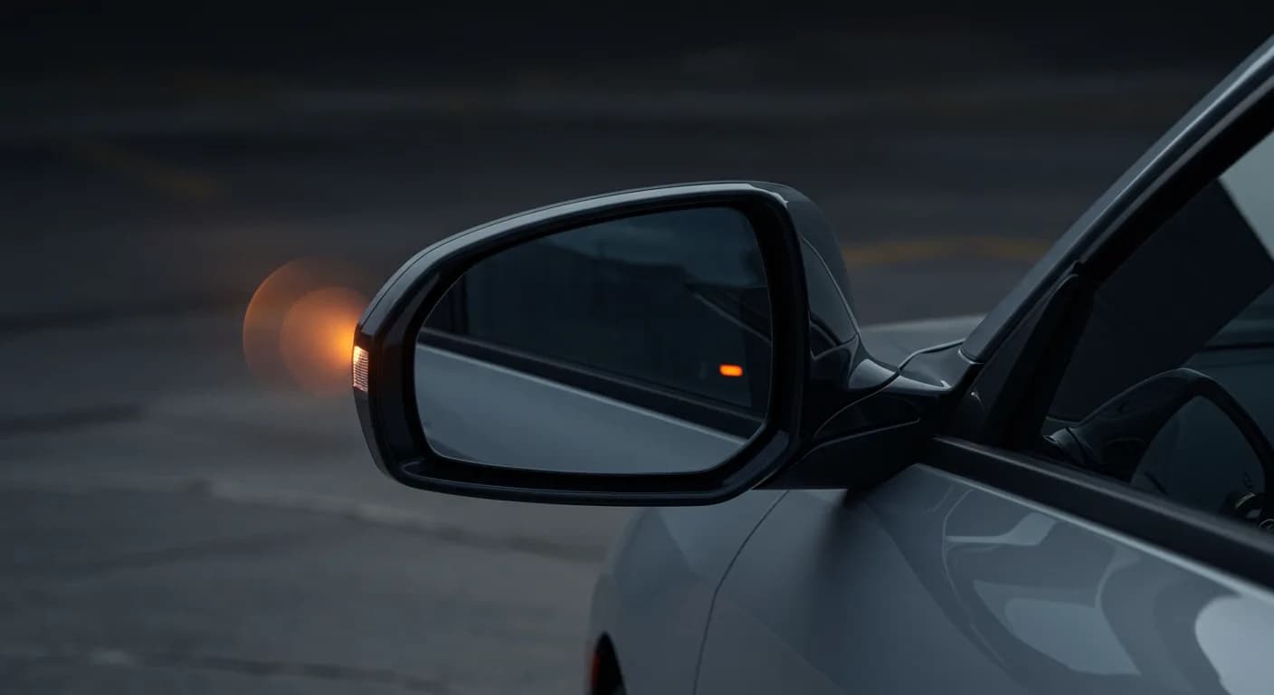 2023 Honda Civic — Honda rearview mirror bracket detached