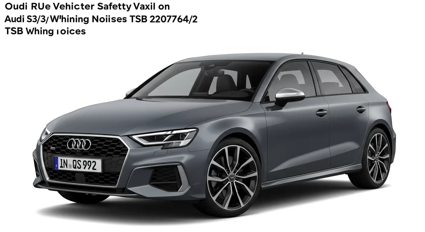 2022 Audi S3 — Audi S3 whining noises