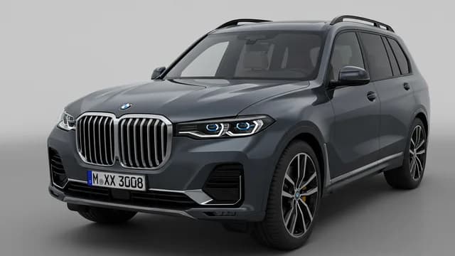 2022 BMW X7 — BMW X7 frontal light electronics