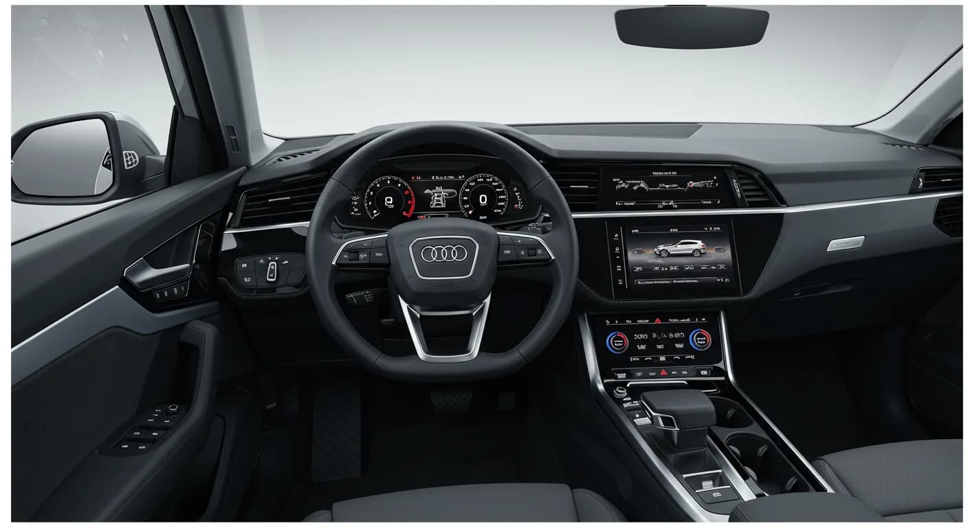 2022 Audi e-tron — Audi instrument cluster noise