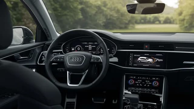 2026 Audi A6 — Audi emergency assist activation