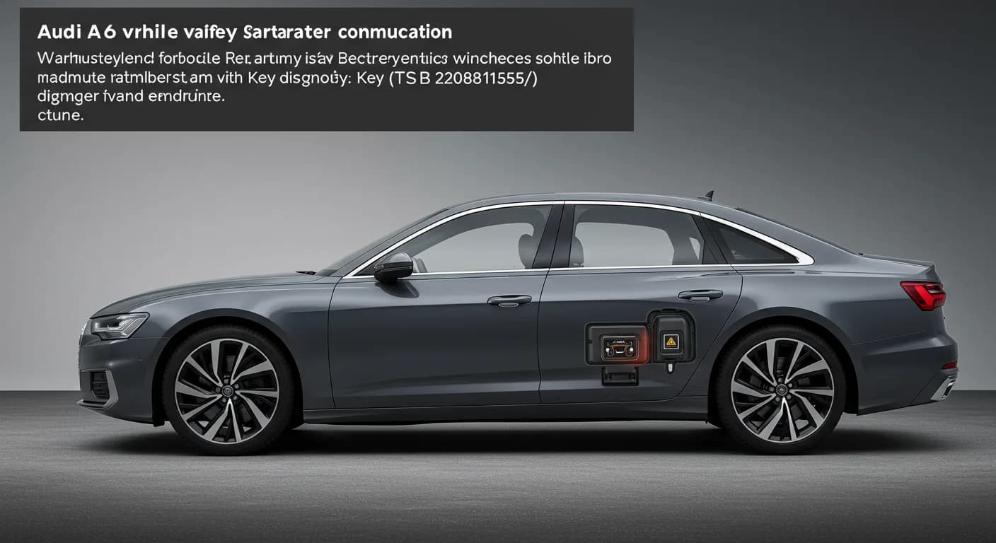 2026 Audi A6 — Audi A6 12V battery discharged
