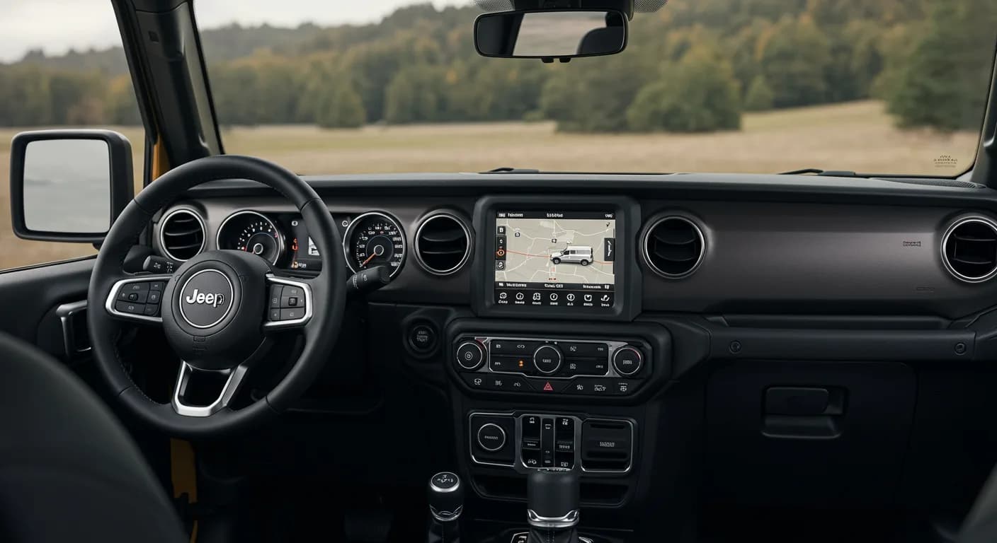 2024 Jeep Wrangler — 2024 Jeep radio screen blank