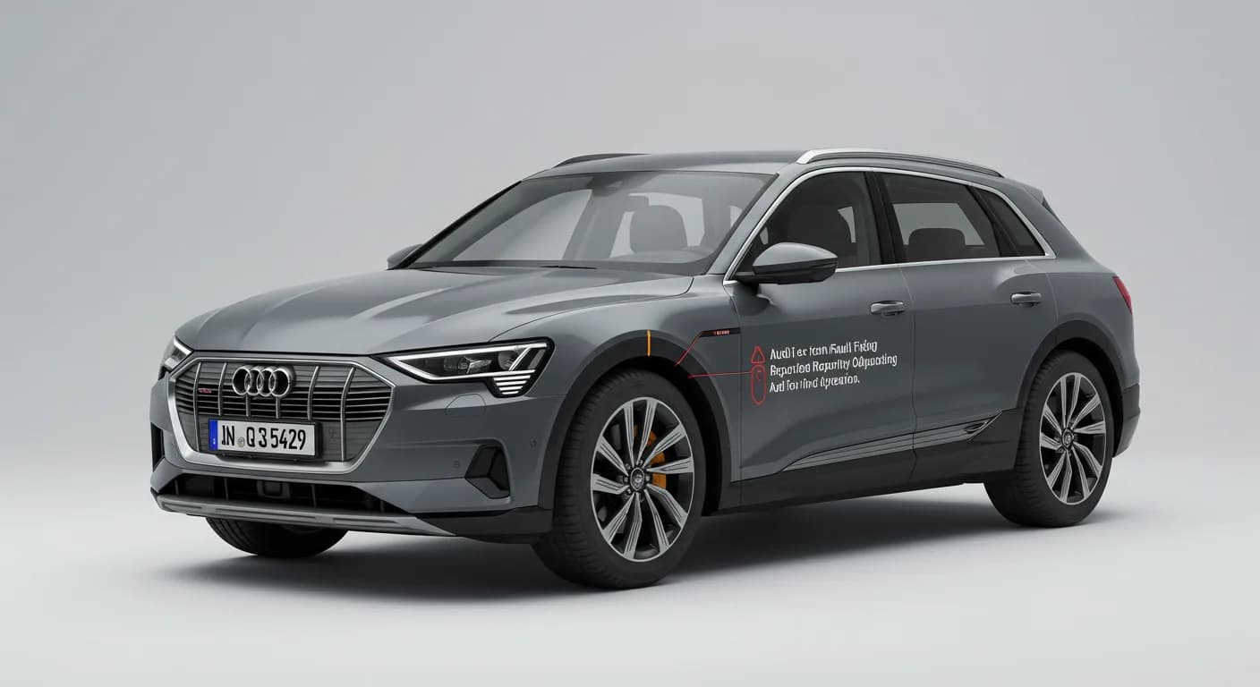 2021 Audi e-tron — Audi e-tron Guided Fault Finding