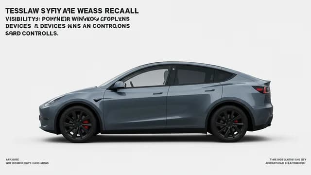 2022 TESLA Model Y — Tesla Model Y window pinch