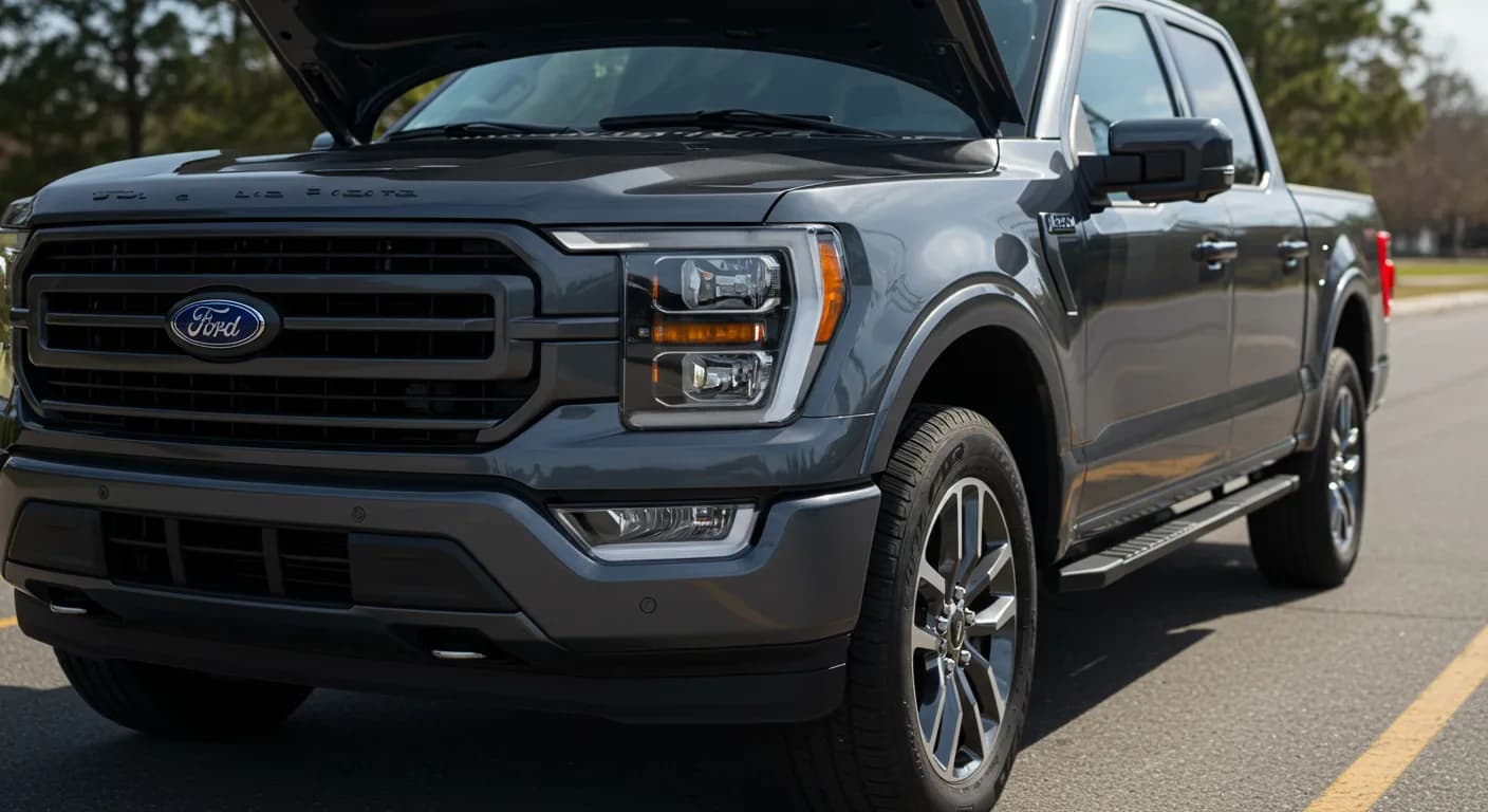 2024 Ford F-150 — Ford F-150 oil leak