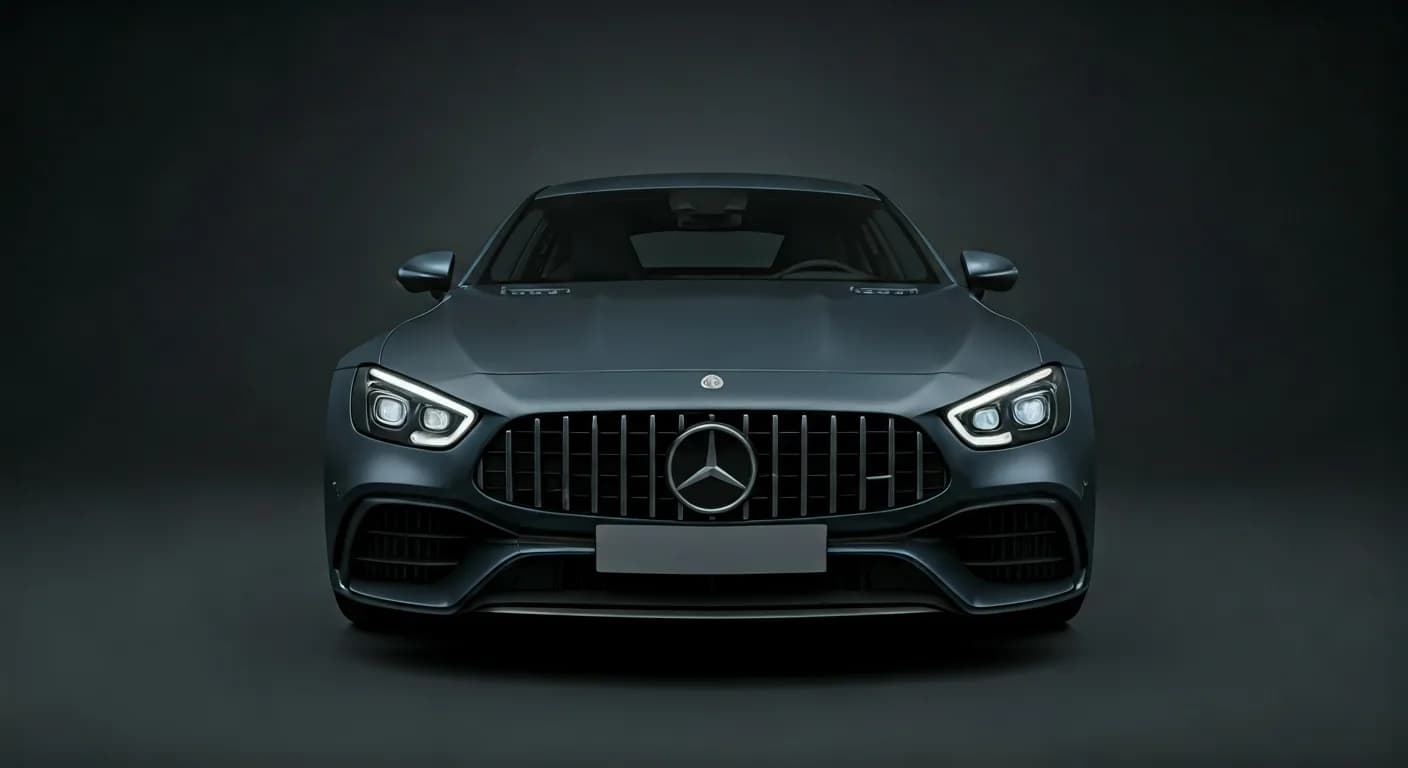 Mercedes-Benz AMG GT April 2026 safety roundup — editorial illustration