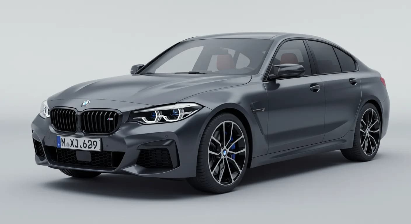 BMW news — editorial illustration