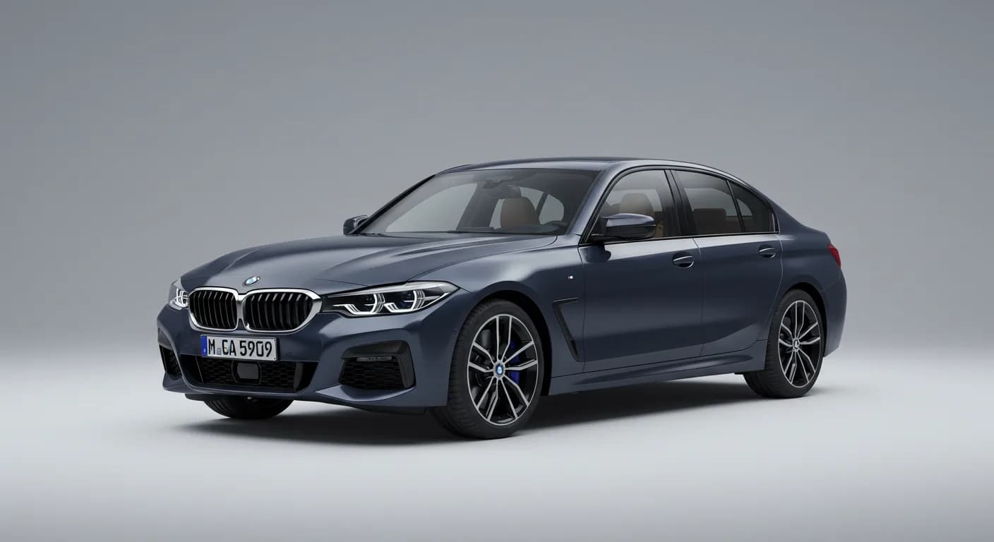 BMW news — editorial illustration