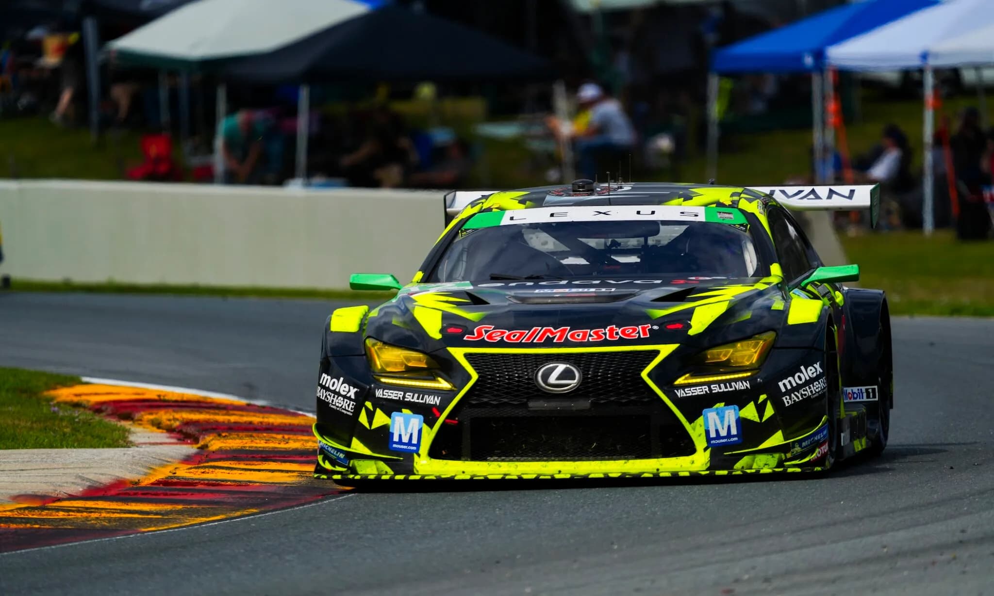 VASSER SULLIVAN ACHIEVES TWO TOP 10 FINISHES AT ROAD AMERICA