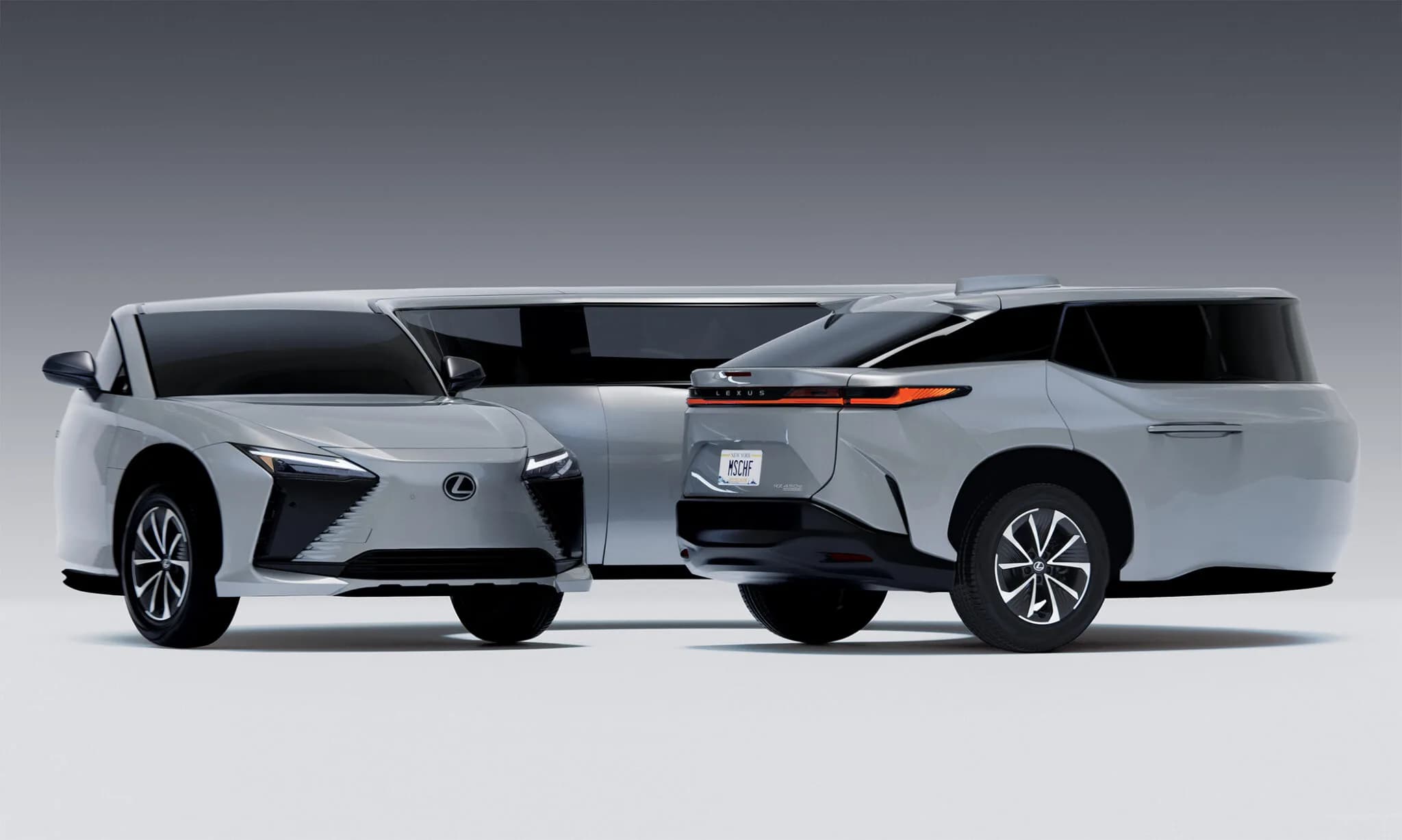 MSCHF TURNS TWO LEXUS ELECTRIFIED VEHICLES INTO SCULPTURE FOR MOTOMORPHOSIS