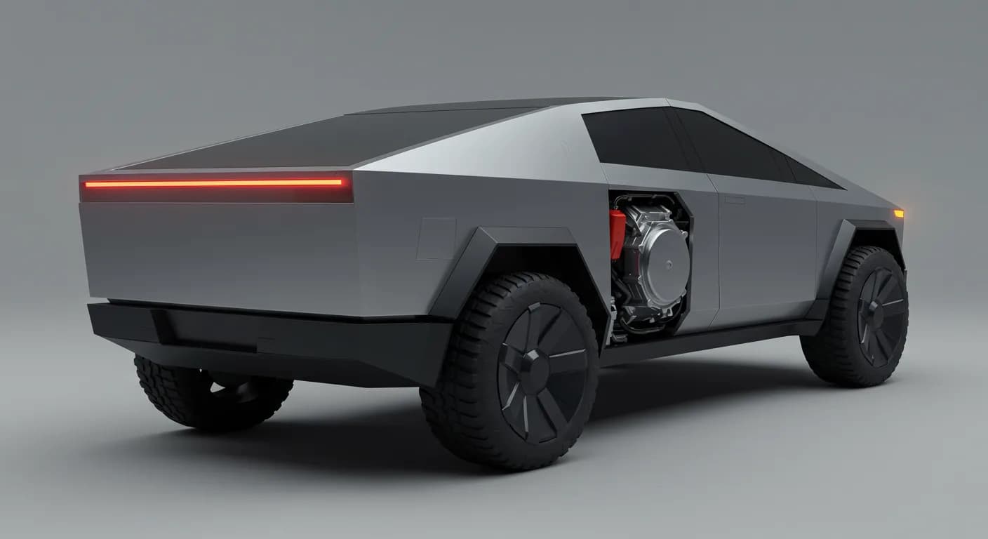 2024 TESLA Cybertruck — Tesla Cybertruck Rear Drive Unit