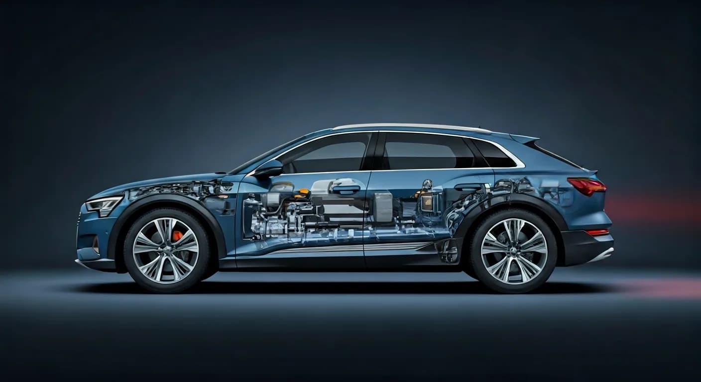 2023 Audi e-tron — Audi e-tron start system warning