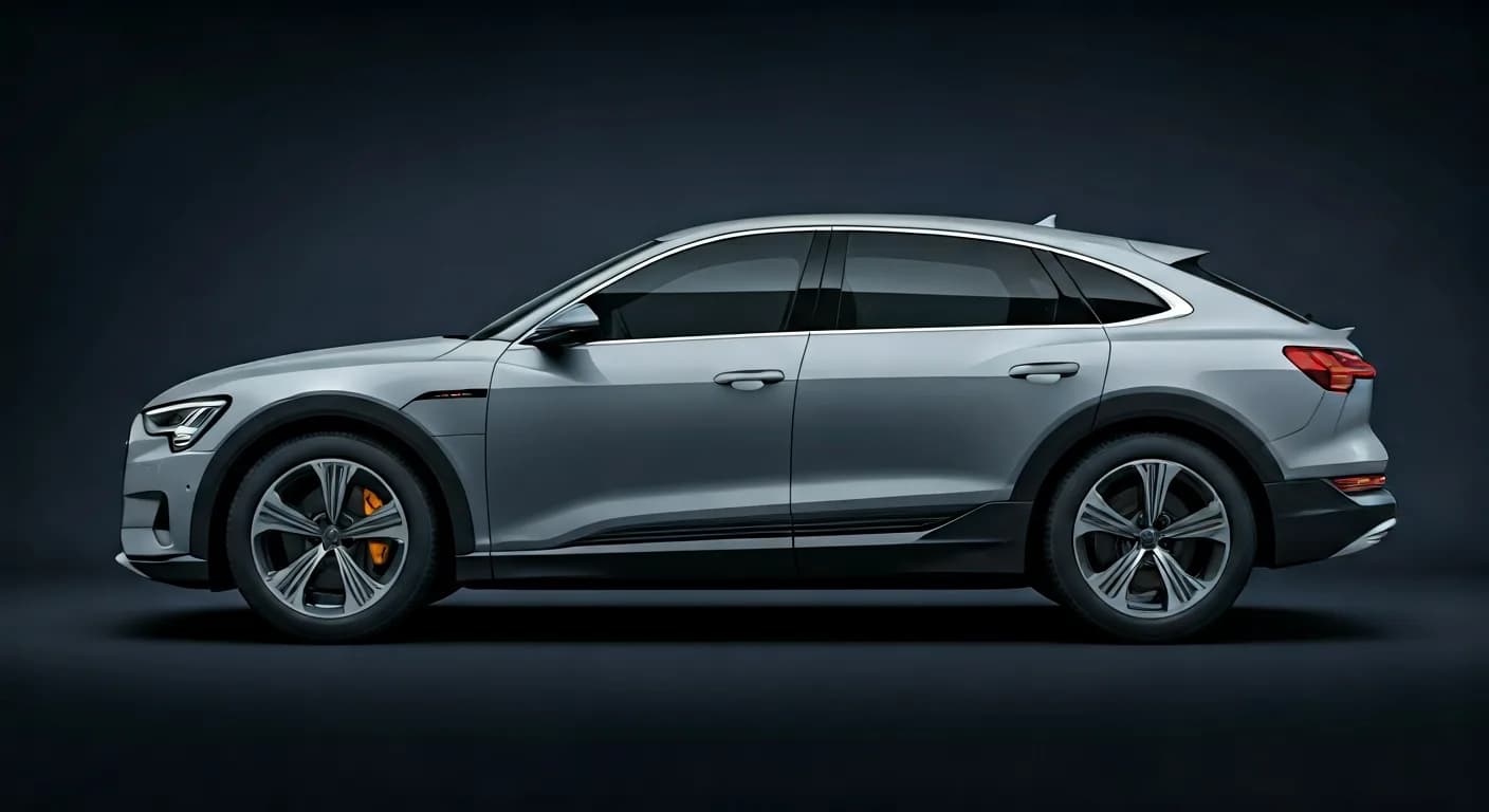 2021 Audi e-tron — Audi e-tron air suspension warning